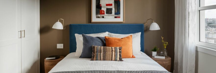 comment placer son lit dans une petite chambre